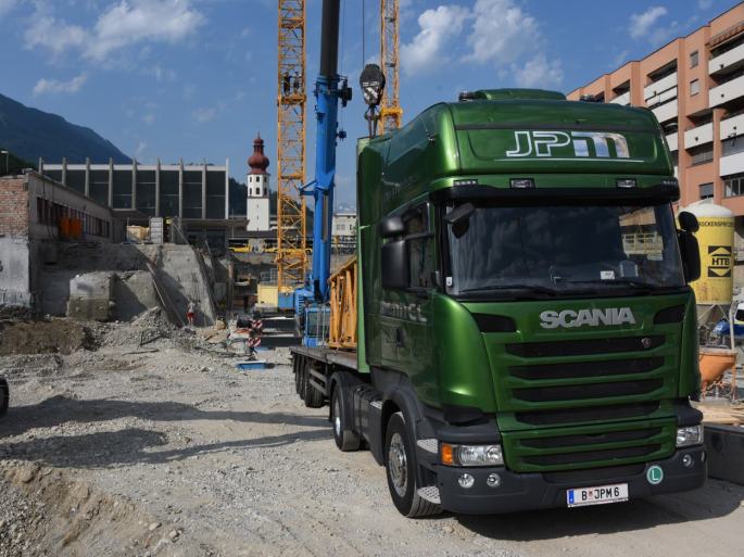 JP Mennel Transporte Baustellenbeladung