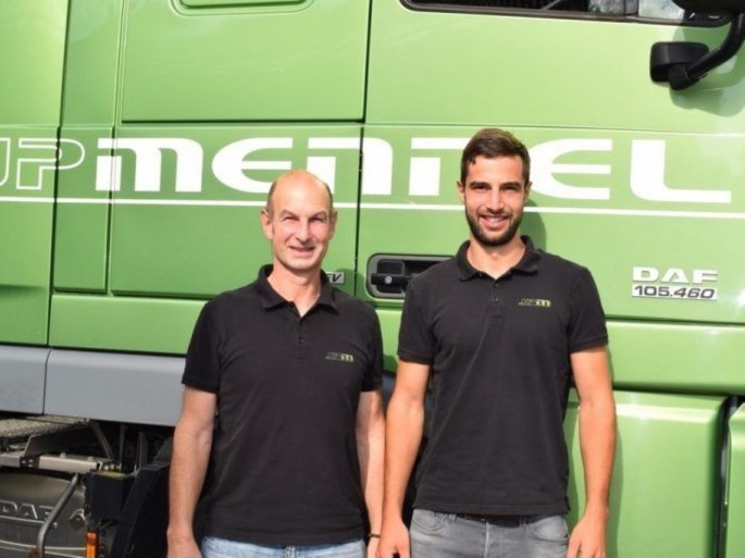 JP Mennel Transporte Geschaeftsleitung Guenter und Lukas Mennel